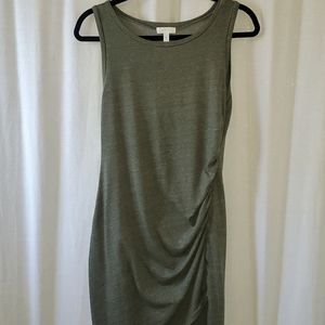 LEITH Brand Rutched Tank Dress Sz M
